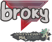 Sticker | broky | Antwerp 2022 image