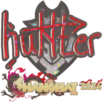 Sticker | huNter-(반짝이) | 상하이 2024
