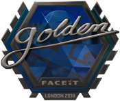 Sticker | Golden (Foil) | London 2018