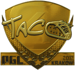 Sticker | TACO (Gold) | Krakow 2017 Sticker | TACO (Gold) | Krakow 2017 image