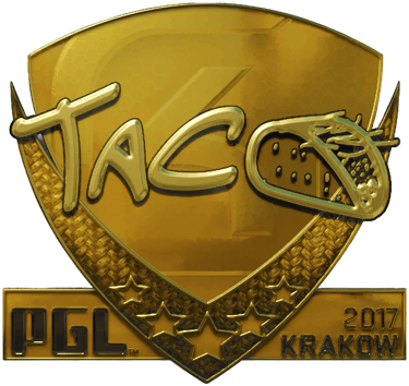 Sticker | TACO (ทอง) | Krakow 2017