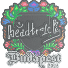 Sticker | headtr1ck (Embroidered) | Budapest 2025 Sticker | headtr1ck (Embroidered) | Budapest 2025 image