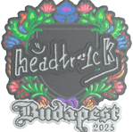 Sticker | headtr1ck (Embroidered) | Budapest 2025