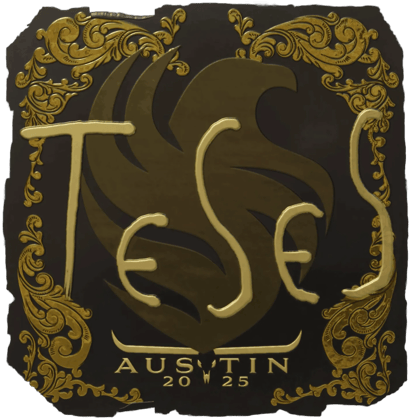 Sticker | TeSeS (kulta) | Austin 2025