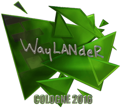 Sticker | wayLander (Glanz) | Köln 2016
