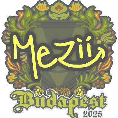 สติกเกอร์ | mezii | Budapest 2025