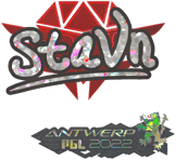 Sticker | stavn (Glitter) | Antwerp 2022