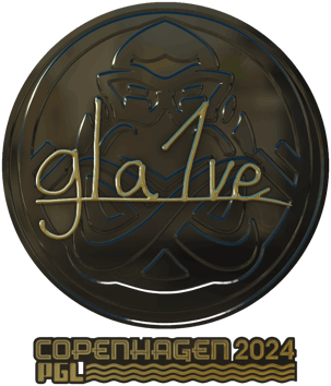 Sticker | gla1ve (kulta) | Kööpenhamina 2024