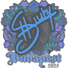 Sticker | siuhy | Budapest 2025 Sticker | siuhy | Budapest 2025 image