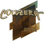 Sticker | coldzera (Gold) | Boston 2018 Sticker | coldzera (Gold) | Boston 2018 image