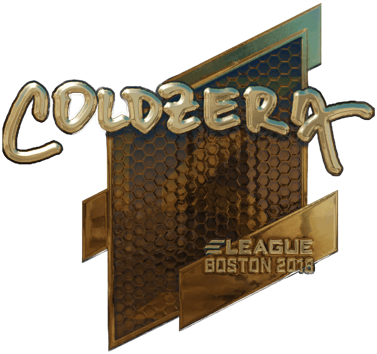 Sticker | coldzera (Gold) | Boston 2018