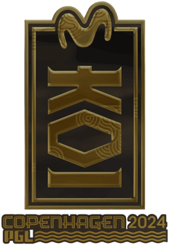 Sticker | KOI (złota) | Kopenhaga 2024