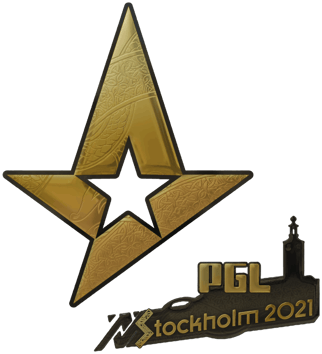 Sticker | Astralis (kulta) | Tukholma 2021