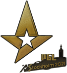 Sticker | Astralis (Gold) | Stockholm 2021