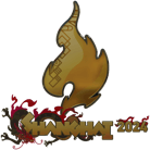 Sticker | Passion UA (Gold) | Shanghai 2024 image