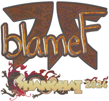 Sticker | blameF (ホログラム) | Shanghai 2024