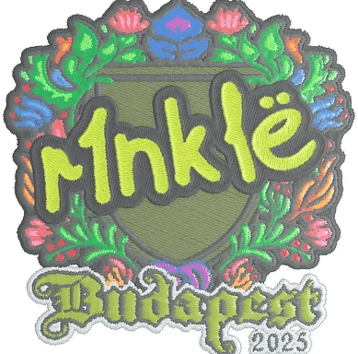 Aufkleber | r1nkle (Gestickt) | Budapest 2025