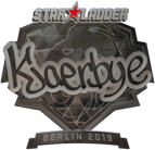 Sticker | Kjaerbye (Foil) | Berlin 2019 image