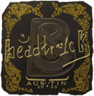 Sticker | headtr1ck (Gold) | Austin 2025 Sticker | headtr1ck (Gold) | Austin 2025 image