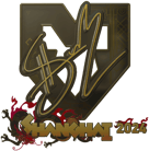 Sticker | siuhy (Gold) | Shanghai 2024 image