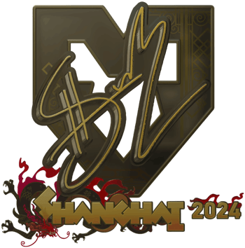 Sticker | siuhy (złota) | Szanghaj 2024