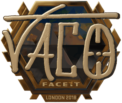 Sticker | TACO (dorada) | Londres 2018