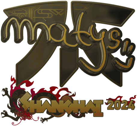 Sticker | MATYS (Gold) | Shanghai 2024
