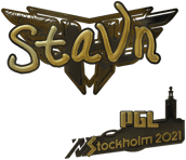 Sticker | stavn (Gold) | Stockholm 2021