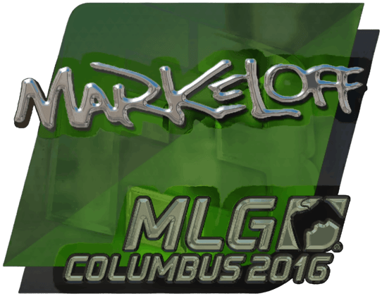 Sticker | markeloff (Parlak) | MLG Columbus 2016