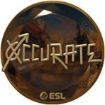 Sticker | xccurate (Gold) | Katowice 2019