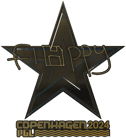Sticker | floppy (Gold) | Copenhagen 2024 image