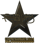 Sticker | floppy (Gold) | Copenhagen 2024