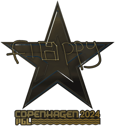 Sticker | floppy (Gold) | Copenhaga 2024