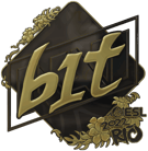 Sticker | b1t (Gold) | Rio 2022 Sticker | b1t (Gold) | Rio 2022 image