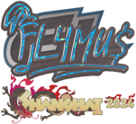 Sticker | FL4MUS (Glitter) | Shanghai 2024 image