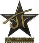 Sticker | JT (Gold) | Copenhagen 2024 image