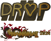 Sticker | drop (Gold) | Shanghai 2024 image