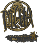 Sticker | dycha (Gold) | Antwerp 2022 image
