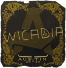 Sticker | Wicadia (Gold) | Austin 2025 image