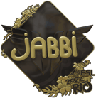 Sticker | jabbi (Gold) | Rio 2022 image
