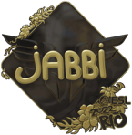 Sticker | jabbi (Gold) | Rio 2022