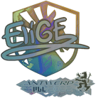 Sticker | EliGE (Holo) | Antwerp 2022 image