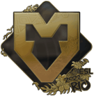 Sticker | MOUZ (Gold) | Rio 2022 image