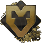 Sticker | MOUZ (Gold) | Rio 2022