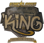 Sticker | kNgV- (Gold) | Berlin 2019