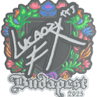 Sticker | Lucaozy (Embroidered) | Budapest 2025 Sticker | Lucaozy (Embroidered) | Budapest 2025 image