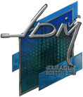 Sticker | jdm64 (Foil) | Boston 2018 image