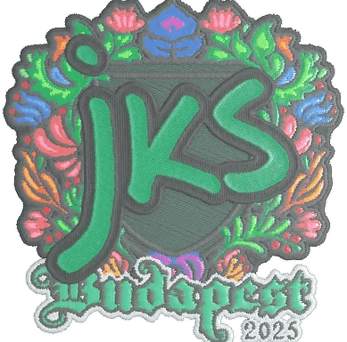 Sticker | jks (Embroidered) | Budapest 2025