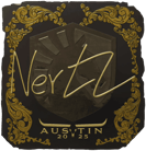 Sticker | NertZ (Gold) | Austin 2025 image