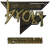 Sticker | broky (Gold) | Copenhagen 2024